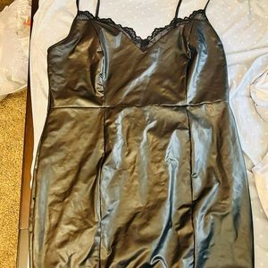 Fashion nova vinyl dress
